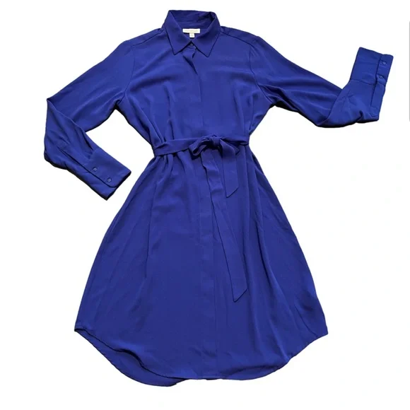 prologue shirt dress Prologue Olive Green Knee-Length Shirt Dress